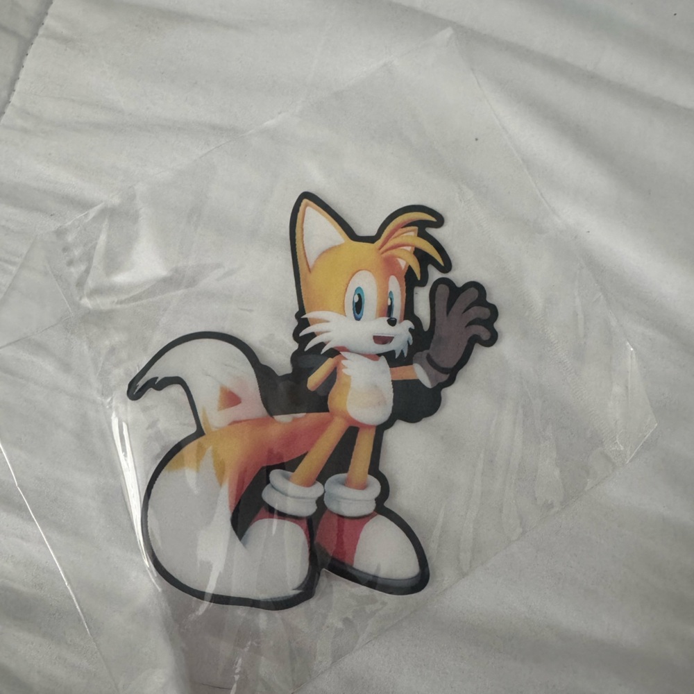 Sonic the Hedgehog Tails Sticker